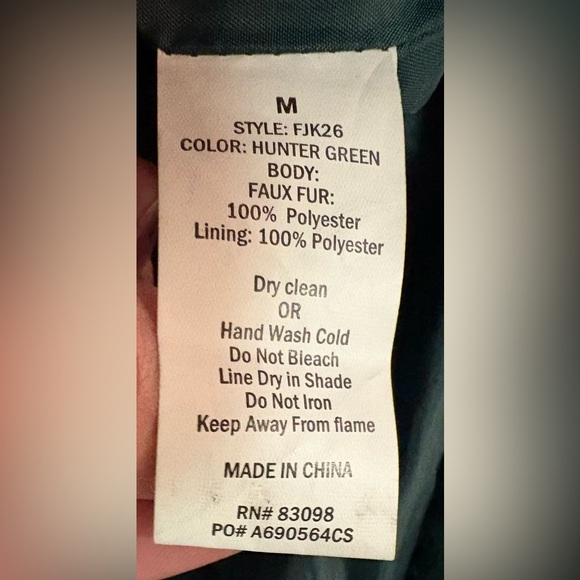 Ci Sono Long Fur Faux Coat - Picture 10 of 11